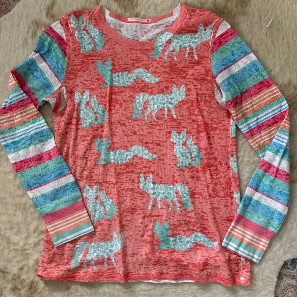 Sundance Catelog Foxy Thermal L/S Tee